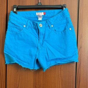 Women's Blue Denim Shorts
